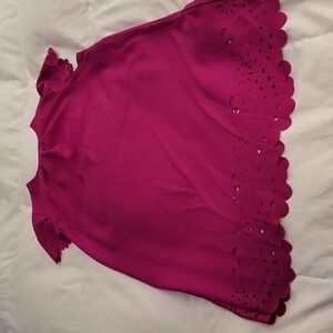 Shein magenta short sleeve dress size large